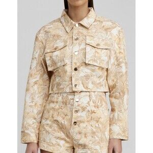 SIGNIFICANT OTHER JENNY JEAN Jacket Womens BISCUIT TAPESTRY MRP $269 NWT Size 2